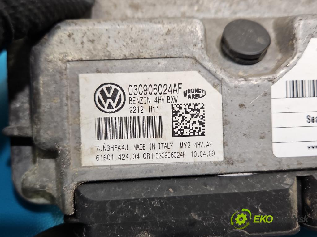 Seat Ibiza III 6L 2002-2008 1.4 16V 86 HP manual 63 kW 1390 cm3 5- riadiaca jednotka motora 03C906024AF