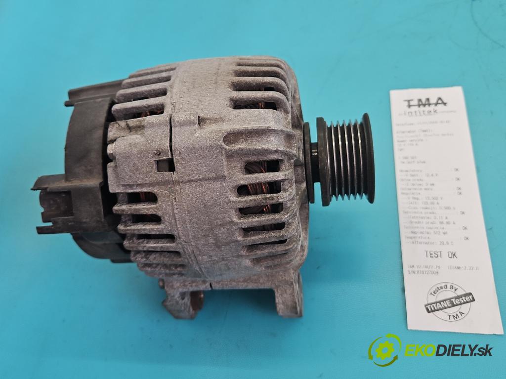 Vw Golf plus 1.4 16V 80 HP manual 59 kW 1390 cm3 5- Alternator 036903024H (Alternátor)