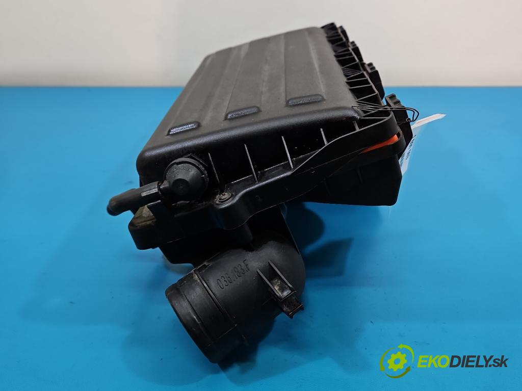 Vw Golf plus 1.4 16V 80 hp manual 59 kW 1390 cm3 5- obal filtra vzduchu 036129611CD (Kryt vzduchového filtru)