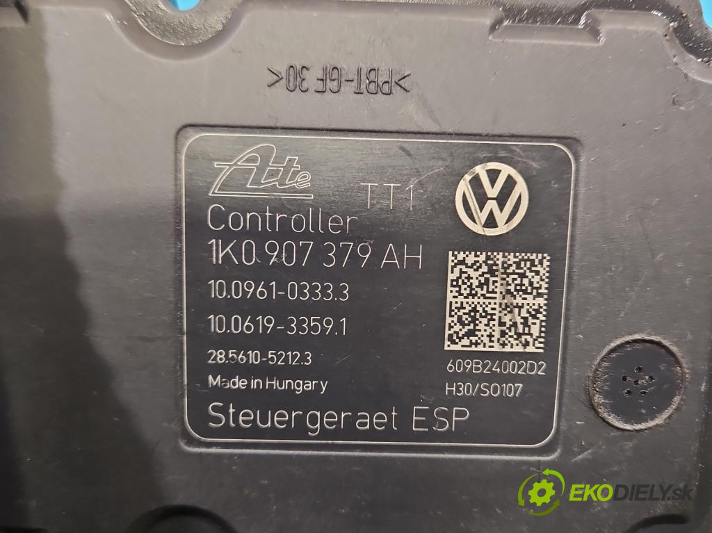 Vw Golf plus 1.4 16V 80 HP manual 59 kW 1390 cm3 5- čerpadlo abs 1K0907379AH (Pumpa ABS)