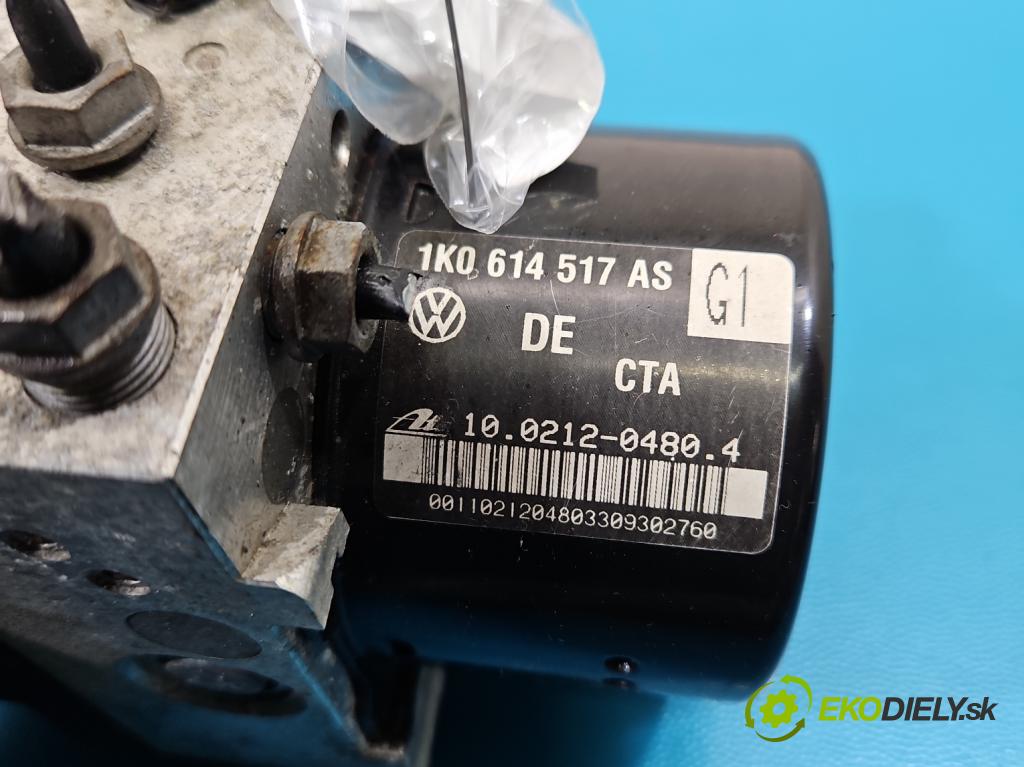 Vw Golf plus 1.4 16V 80 HP manual 59 kW 1390 cm3 5- čerpadlo abs 1K0907379AH (Pumpa ABS)