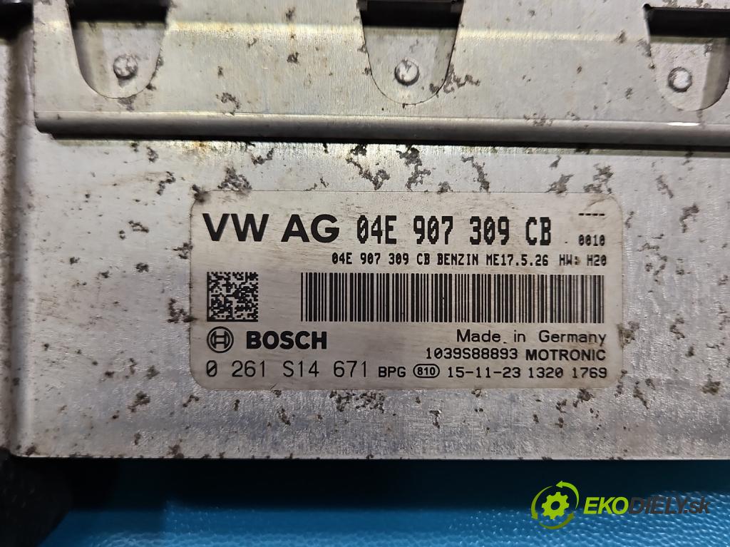 Skoda Fabia III 2014-2021 1.0 MPI 60 HP manual 44 kW 999 cm3 5- riadiaca jednotka motora 04E907309CB