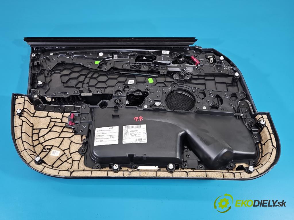 Bmw 5 G30 2017-2024 2.0d 190 HP automatic 140 kW 1995 cm3 5- Čalounictví: dvere predné pravé 2988987