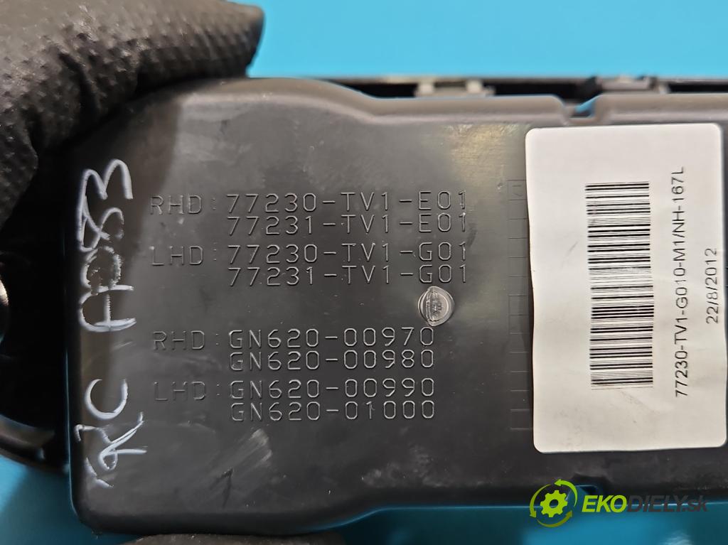 Honda Civic IX 2011-2017 1.8 16V 141 HP manual 104 kW 1798 cm3 5- Rukojeť: na nápoje: 77230-TV1-E01 (Držiak (úchyt) na nápoje)