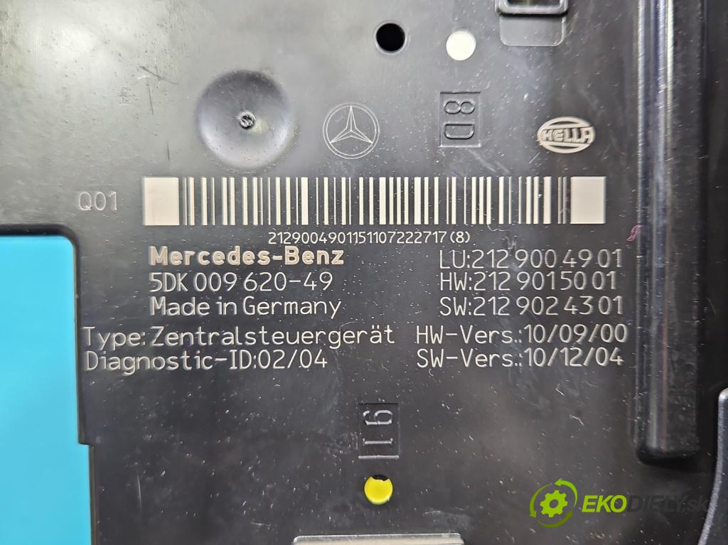 Mercedes E W212 2009-2016 2.2 CDI 136hp automatic 100 kW 2143 cm3 4- řídící jednotka 2129004901