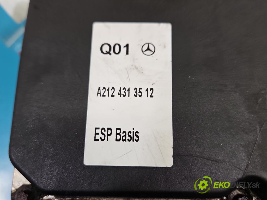 Mercedes E W212 2009-2016 2.2 CDI 136 HP automatic 100 kW 2143 cm3 4- čerpadlo abs 0265951614 (Pumpa ABS)