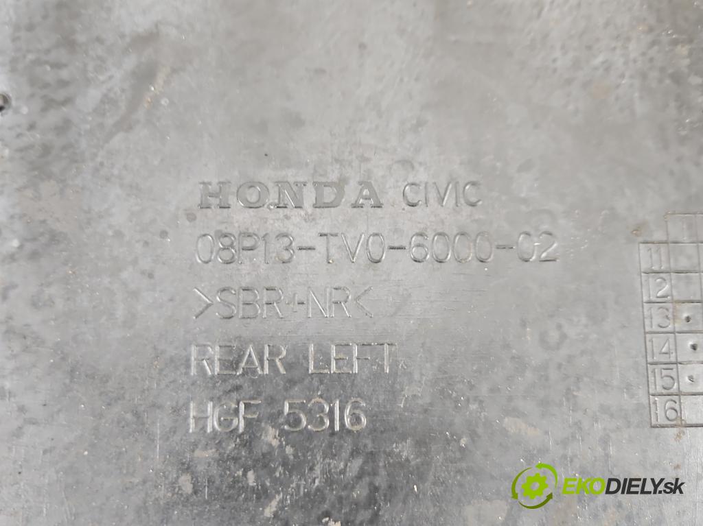 Honda Civic IX 2011-2017 1.8 16V 141 hp manual 104 kW 1798 cm3 5- Koberce: 08P13-TV0-6000-01