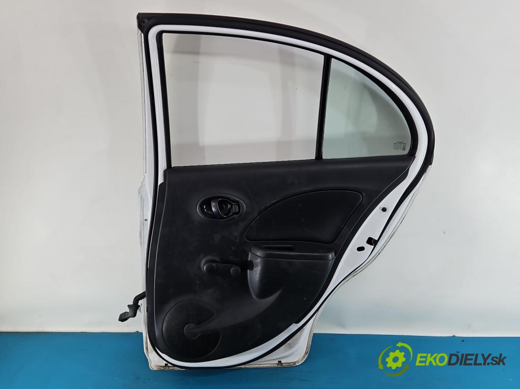 Nissan Micra K13 2010-2017 1.2 12V 80 HP manual 59 kW 1198 cm3 5- dvere zadné pravé  (Kľučka dverí ostatné)