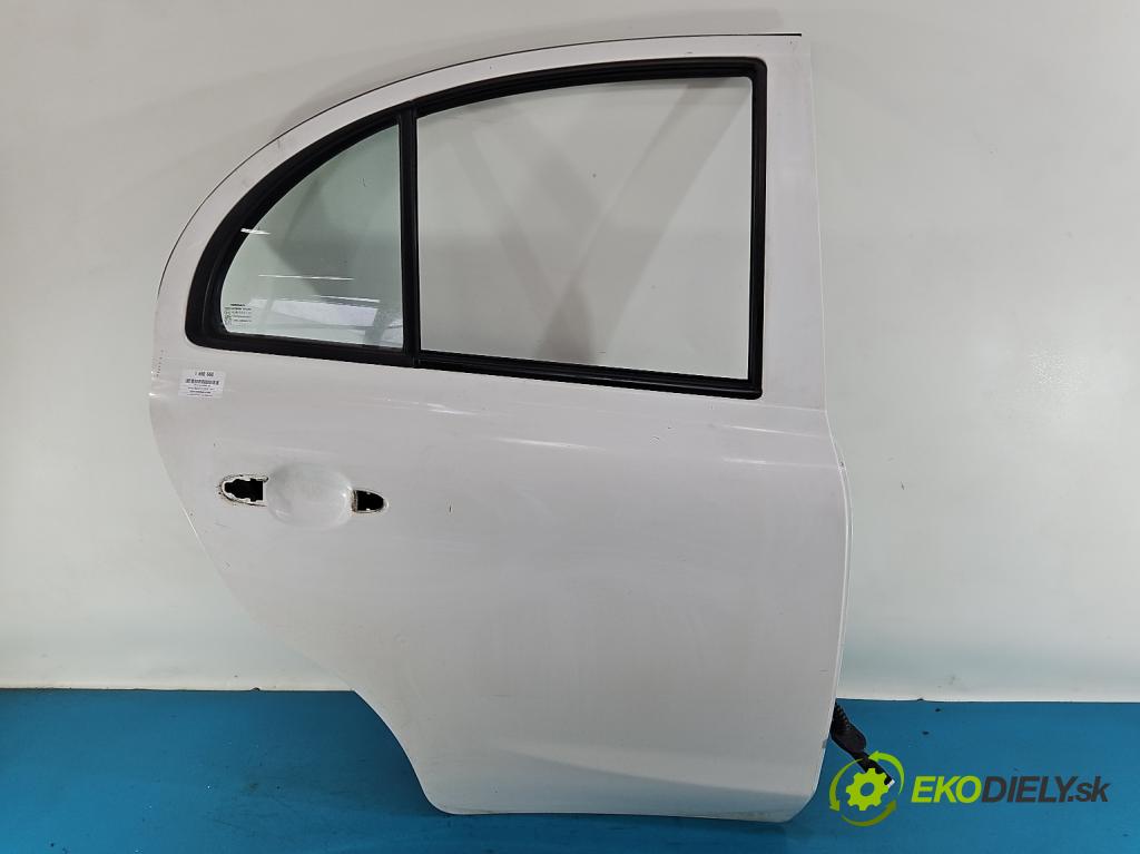 Nissan Micra K13 2010-2017 1.2 12V 80 HP manual 59 kW 1198 cm3 5- dvere zadné pravé  (Kľučka dverí ostatné)