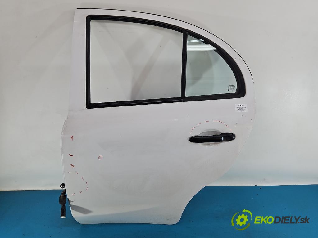 Nissan Micra K13 2010-2017 1.2 12V 80 HP manual 59 kW 1198 cm3 5- dvere zadné ľavé  (Kľučka dverí ostatné)