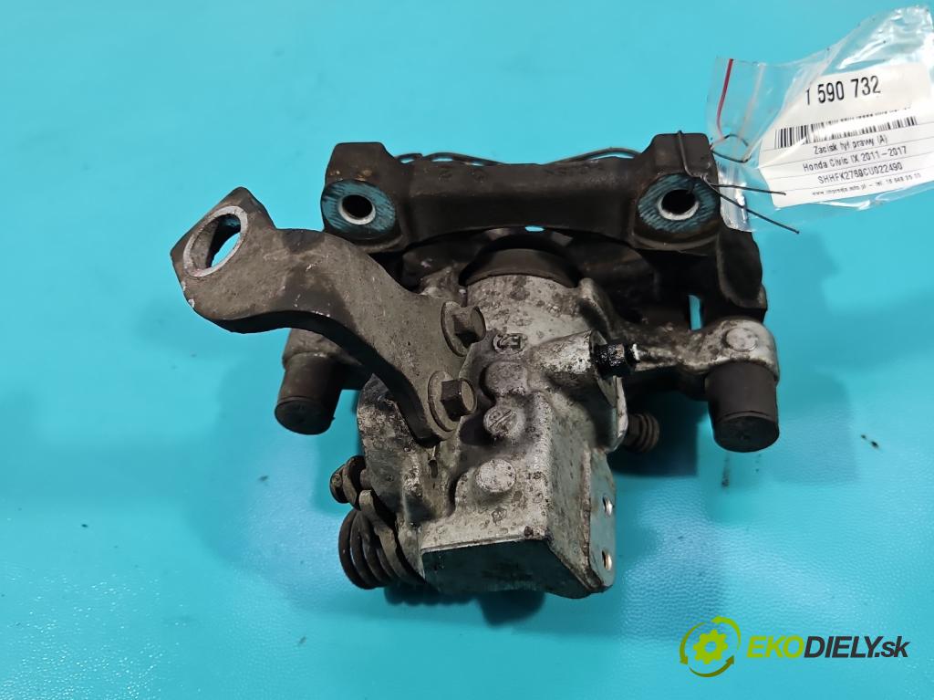 Honda Civic IX 2011-2017 1.8 16V 141 HP manual 104 kW 1798 cm3 5- brzdič zadné pravý (Kľučka dverí ostatné)