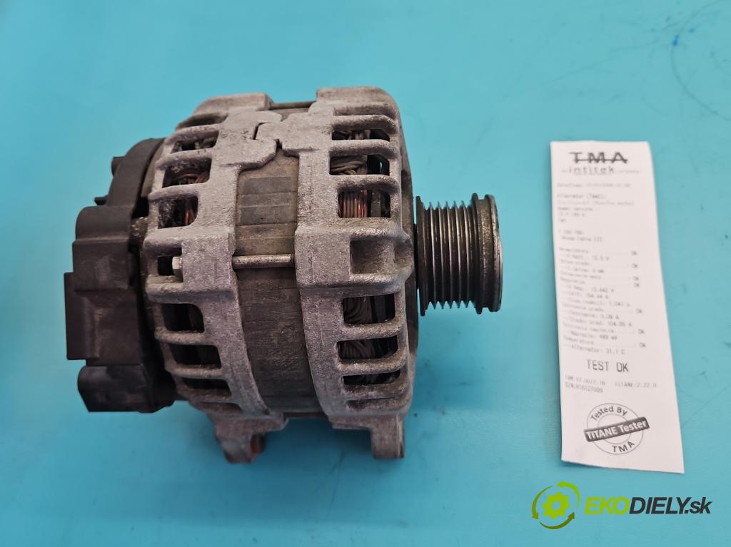 Skoda Fabia III 2014- 2021 1.0 MPI 60 HP manual 44 kW 999 cm3 5- Alternator 04C903023C (Alternátor)