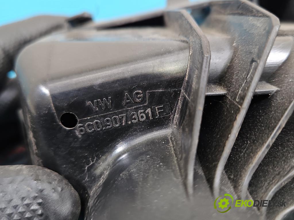 Skoda Fabia III 2014- 2021 1.0 MPI 60 HP manual 44 kW 999 cm3 5- skrinka poistka 6C0907361F (Poistková skrinka)