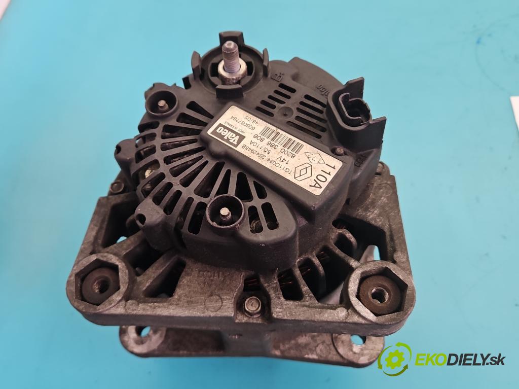 Nissan Micra K12 2003-2010 1.5 dci 65 HP manual 48 kW 1461 cm3 3- Alternator 8200386806 (Alternátor)