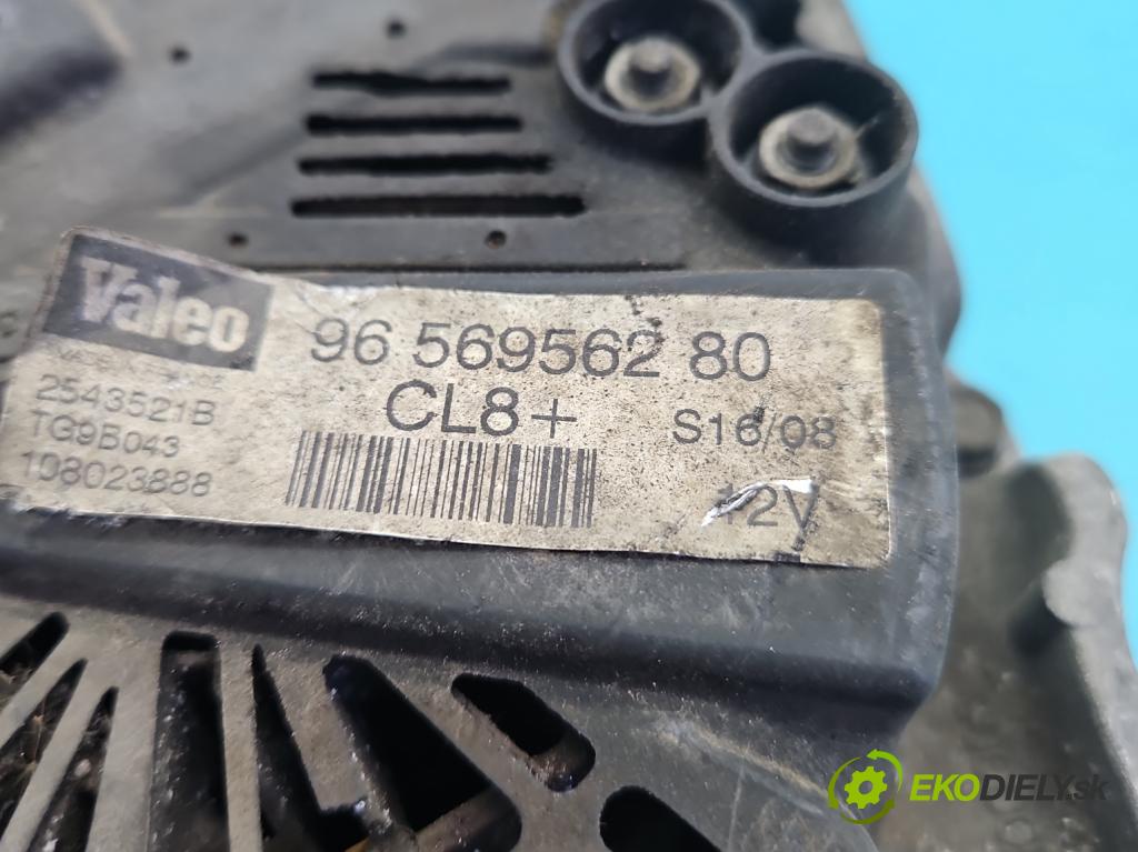 Citroen C4 I 2004-2011 1.6 16V 109 hp manual 80 kW 1587 cm3 5- Alternator 9656956280 (Alternátor)