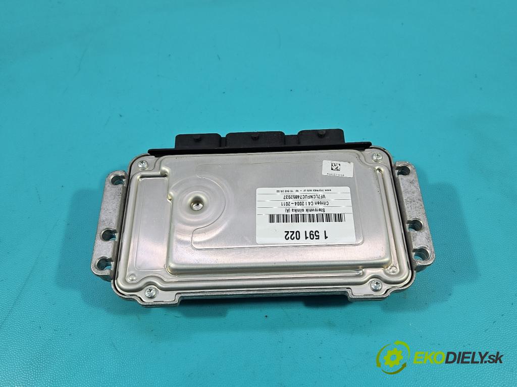 Citroen C4 I 2004-2011 1.6 16V 109 HP manual 80 kW 1587 cm3 5- riadiaca jednotka motora 9665415880