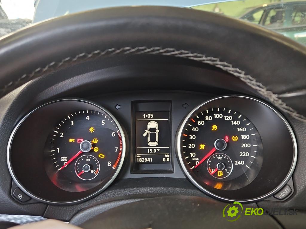 Vw Golf VI 2008-2013 1.2 TSI 105 hp manual 77 kW 1197 cm3 5- Přístrojová deska 5K0920871 (Přístrojová deska)