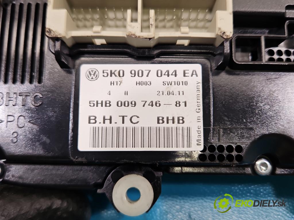 Vw Golf VI 2008-2013 1.2 TSI 105 HP manual 77 kW 1197 cm3 5- panel kúrenia 5K0907044EA