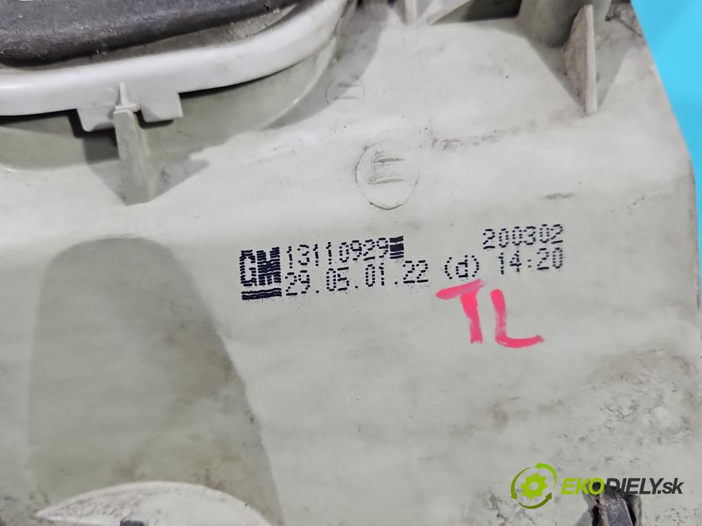 Opel Astra II 1998-2009 2.0 dtl 82 hp manual 60 kW 1995 cm3 5- světlo zadní levé  (Klika dveří ostatní)