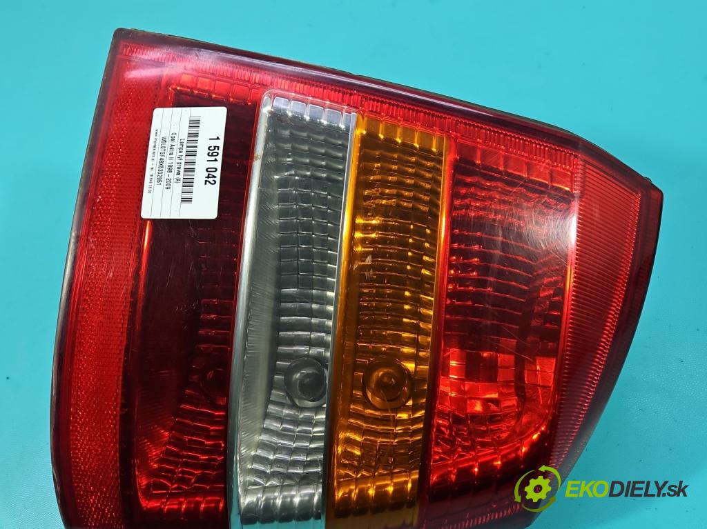 Opel Astra II 1998-2009 2.0 dtl 82 hp manual 60 kW 1995 cm3 5- světlo zadní pravé  (Klika dveří ostatní)