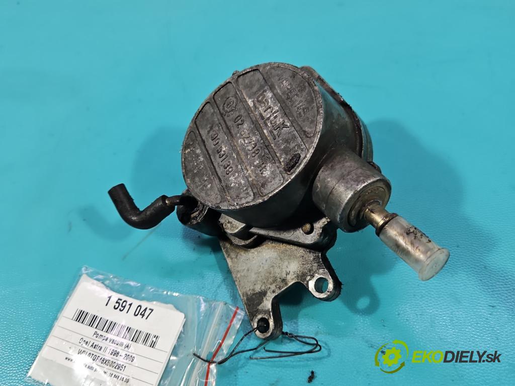 Opel Astra II 1998-2009 2.0 dtl 82 HP manual 60 kW 1995 cm3 5- čerpadlo rotačný 90531397