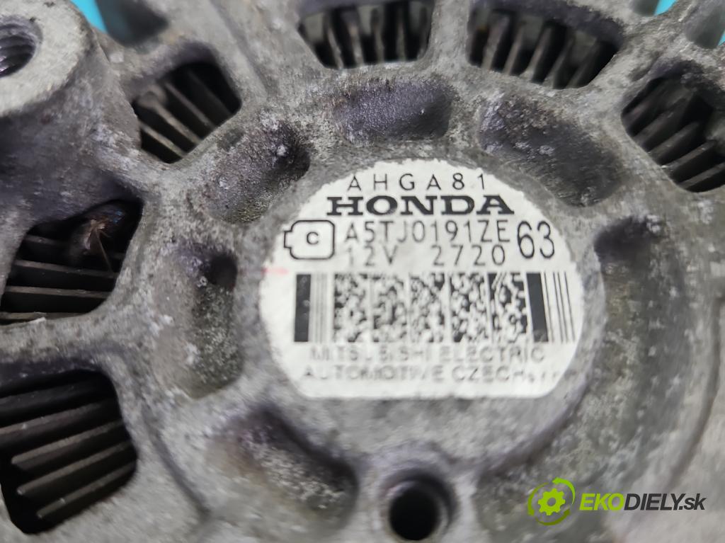 Honda Civic IX 2011-2017 1.8 16V 141 HP manual 104 kW 1798 cm3 5- Alternator 05TJ0191ZE (Alternátor)