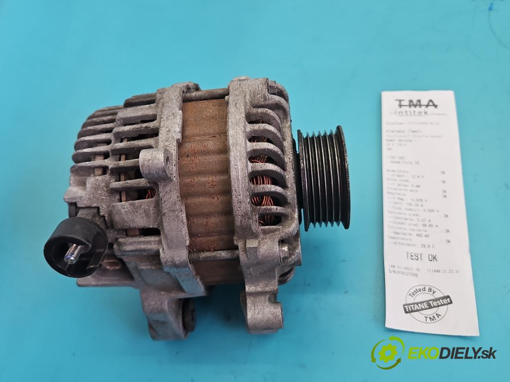 Honda Civic IX 2011-2017 1.8 16V 141 HP manual 104 kW 1798 cm3 5- Alternator 05TJ0191ZE (Alternátor)