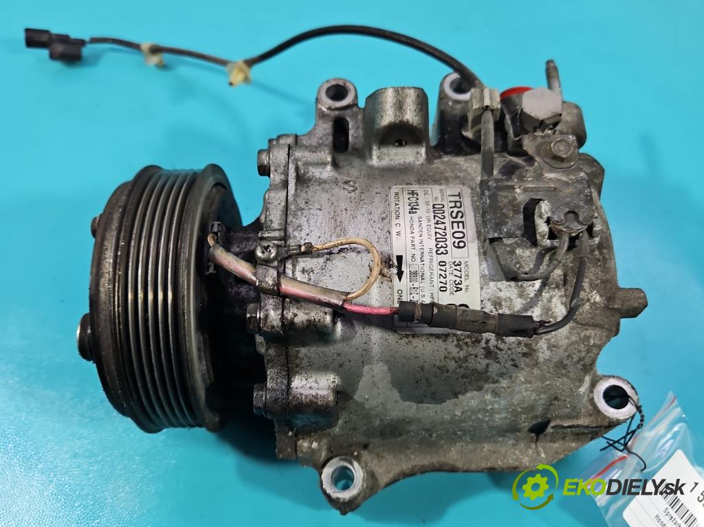 Honda Civic IX 2011-2017 1.8 16V 141 hp manual 104 kW 1798 cm3 5- Kompresor: klíma 38800-R1C-Z010-M2 (Kompresor klimatizace)