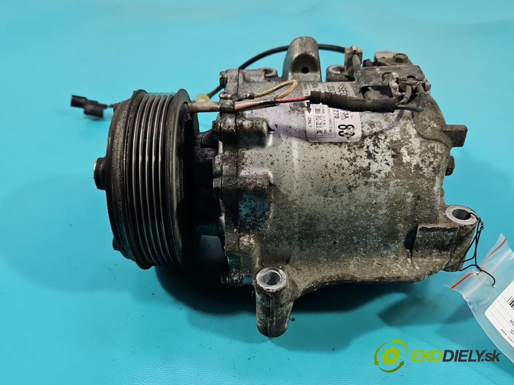 Honda Civic IX 2011-2017 1.8 16V 141 hp manual 104 kW 1798 cm3 5- Kompresor: klíma 38800-R1C-Z010-M2 (Kompresor klimatizace)