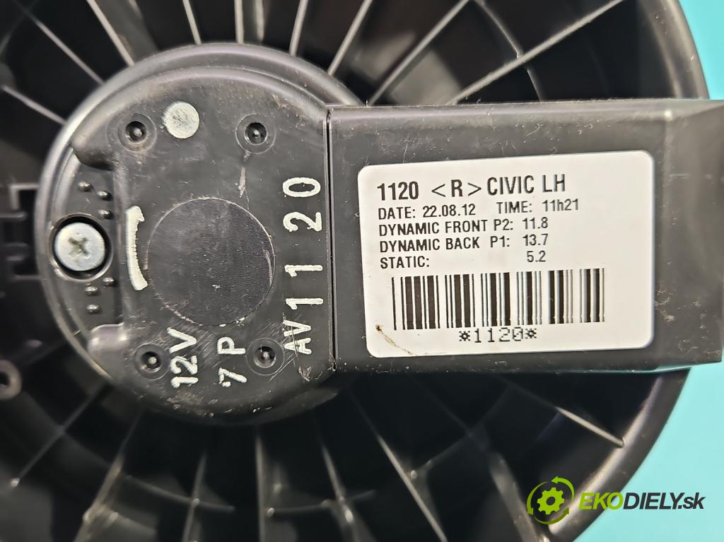 Honda Civic IX 2011-2017 1.8 16V 141 hp manual 104 kW 1798 cm3 5- ventilátor vzduchu AV1120