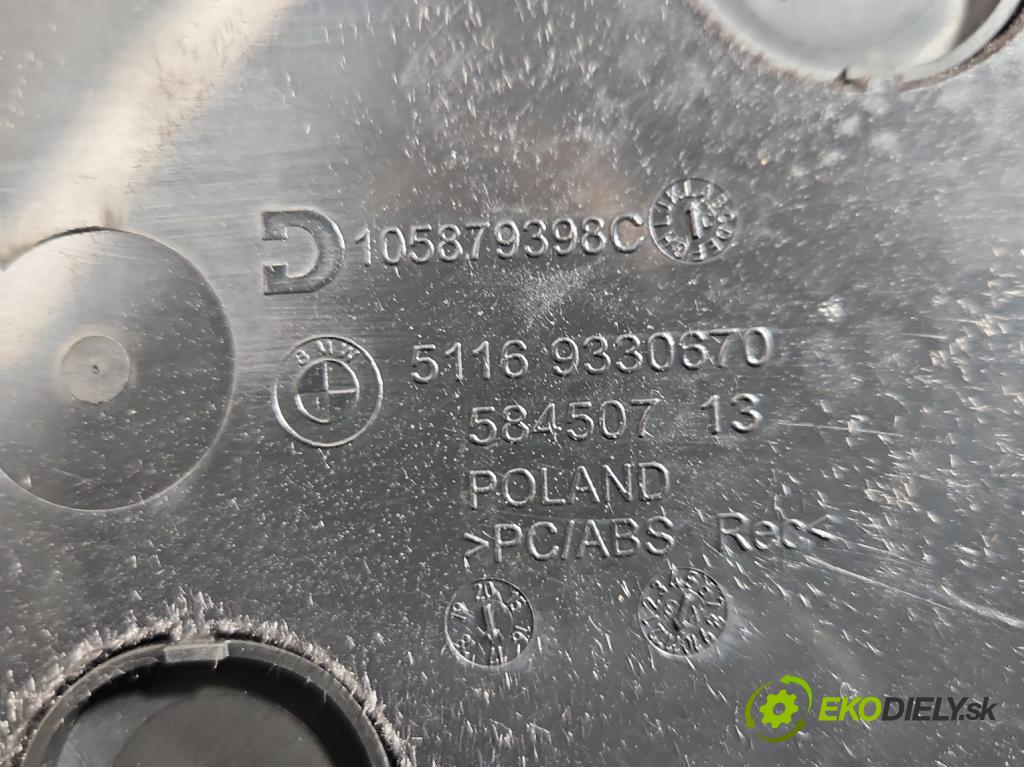 Bmw 5 G30 2017-2024 2.0d 190 HP automatic 140 kW 1995 cm3 5- operadlo 9330670 (Lakťová opierka)