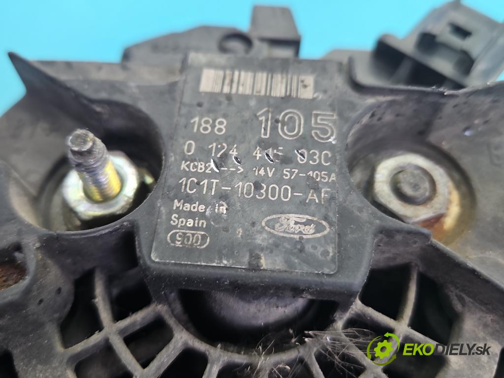 Ford Transit Mk6 2000-2006 2.0 TDDI 75 HP manual 55 kW 1998 cm3 5- Alternator 0124415030 (Alternátor)
