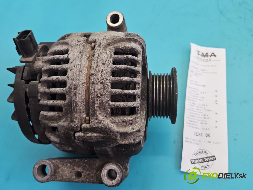 Ford Transit Mk6 2000-2006 2.0 TDDI 75 hp manual 55 kW 1998 cm3 5- Alternator 0124415030 (Alternátor)