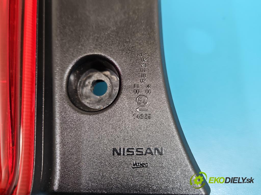 Nissan Micra K13 2010-2017 1.2 12V 80 hp manual 59 kW 1198 cm3 5- světlo zadní levé blatník: 265551HA1B