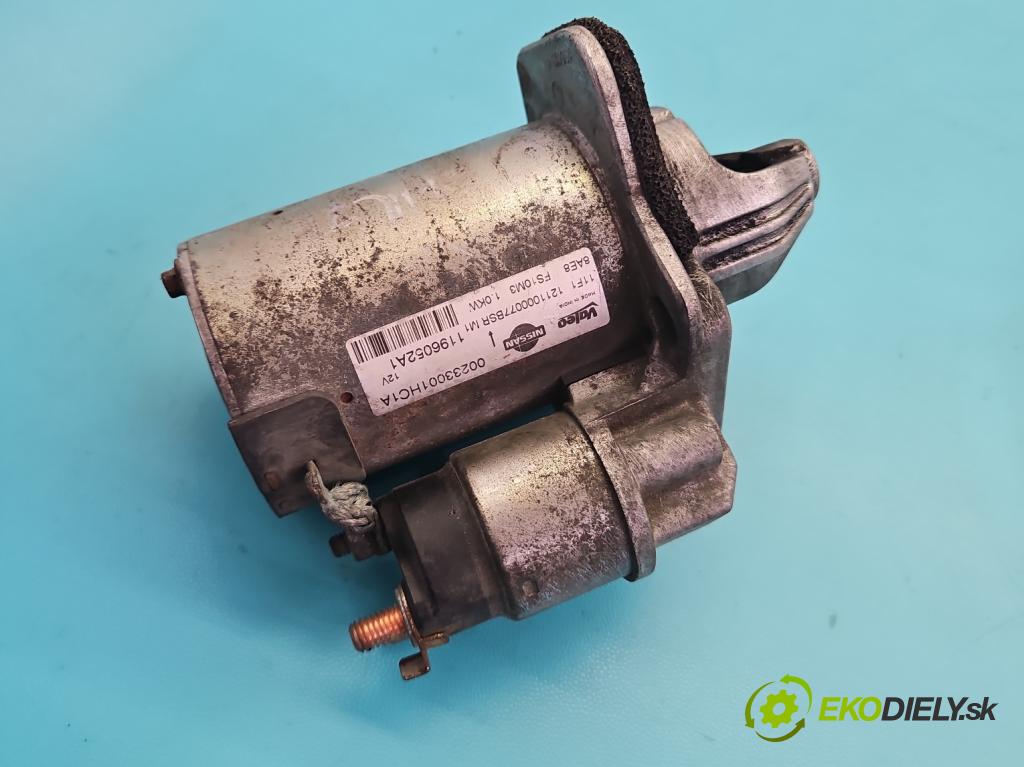 Nissan Micra K13 2010-2017 1.2 12V 80 HP manual 59 kW 1198 cm3 5- štartér 1196052A (Štartér)