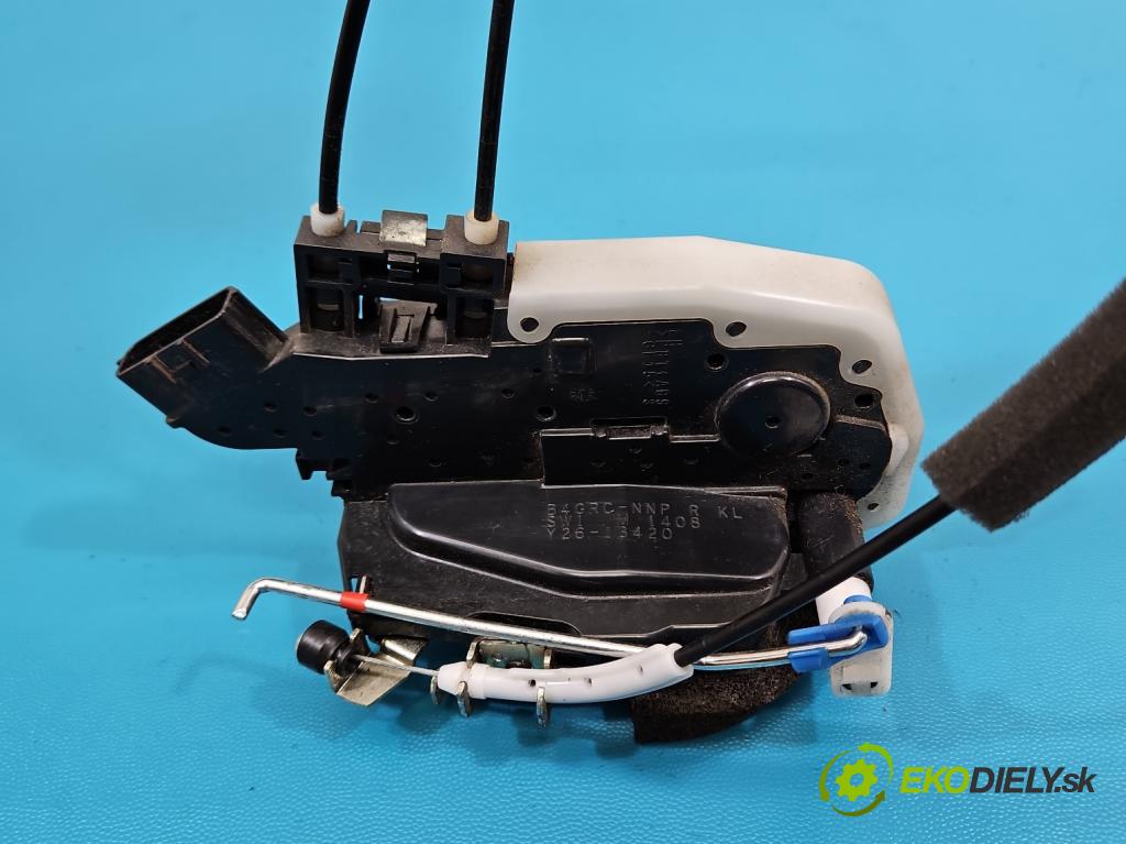 Nissan Micra K13 2010-2017 1.2 12V 80 HP manual 59 kW 1198 cm3 5- zámok predné ľavý Y26-13420
