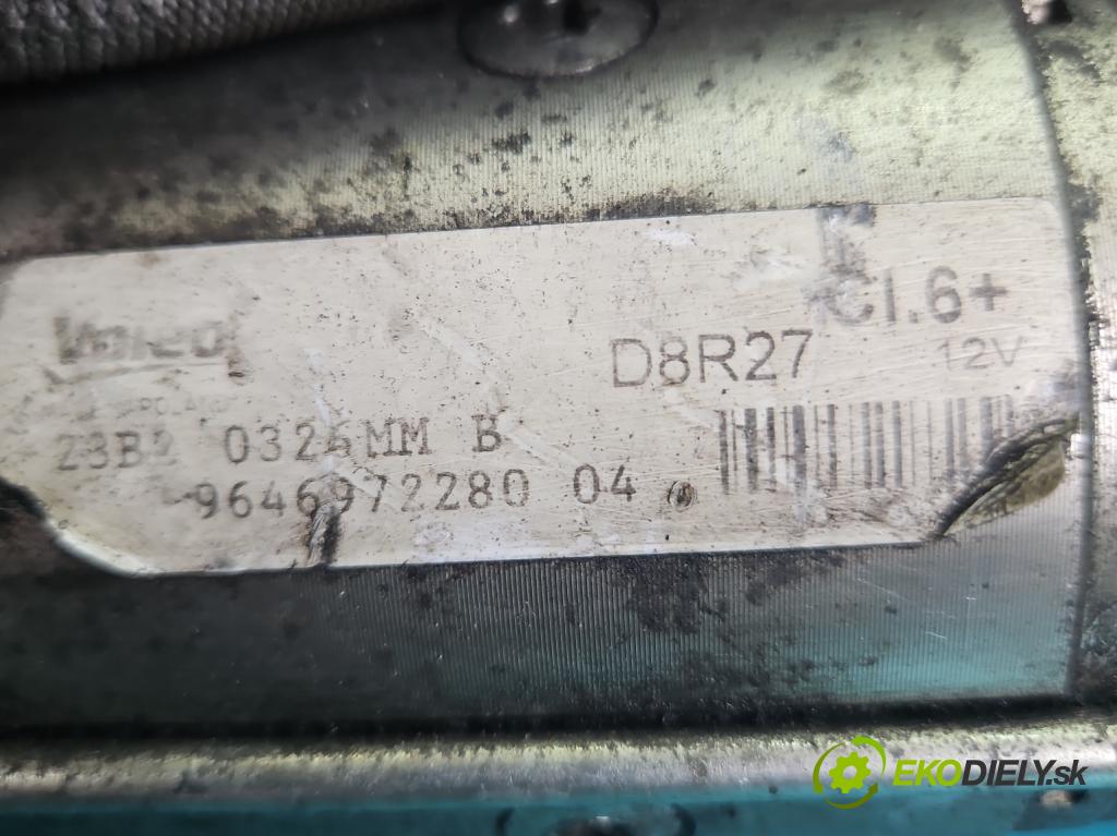 Citroen DS4 2011-2015 2.0 hdi RH02 163 HP manual 120 kW 1997 cm3 5- štartér D8R27 (Štartér)