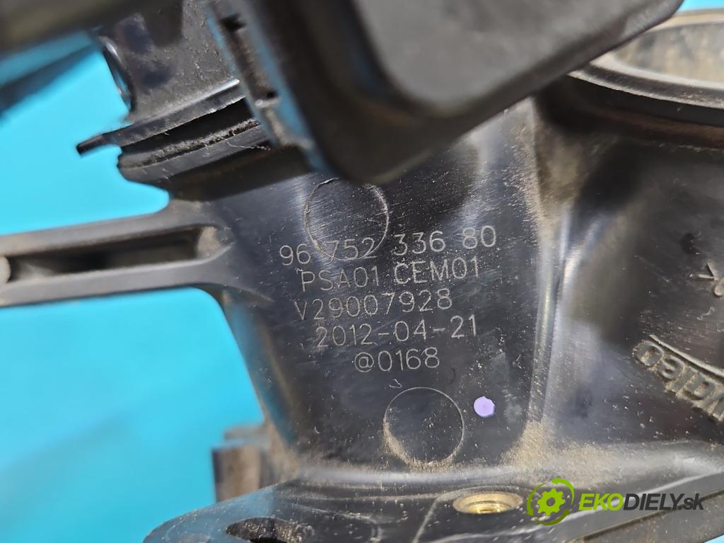 Citroen DS4 2011-2015 2.0 hdi RH02 163 HP manual 120 kW 1997 cm3 5- klapka 9675233680 (Škrtiaca klapka)