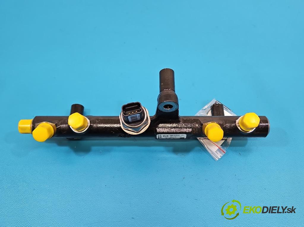 Citroen DS4 2011-2015 2.0 hdi RH02 163 HP manual 120 kW 1997 cm3 5- lišta vstrekovacia 9681909680 (Vstrekovacia lišta)