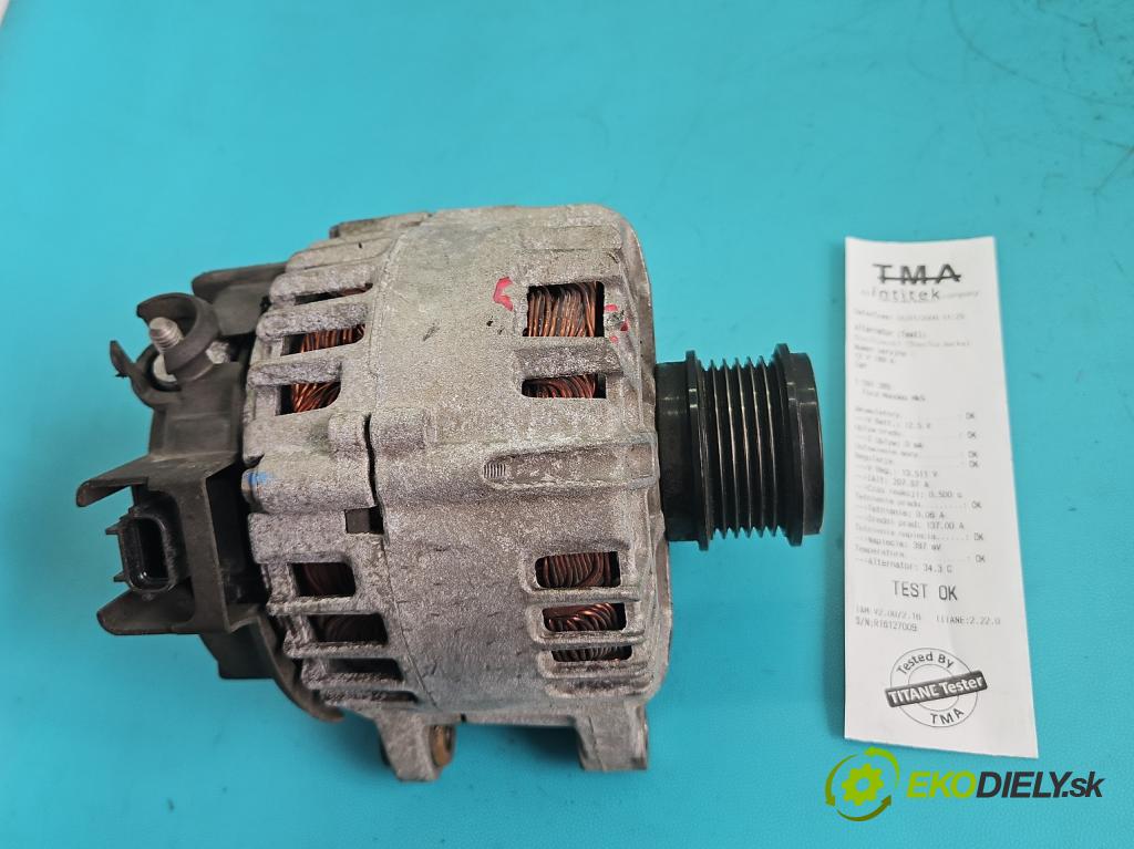 Ford Mondeo Mk5 2014-2022 2.0 tdci 150 hp automatic 110 kW 1997 cm3 5- Alternator  (Alternátor)