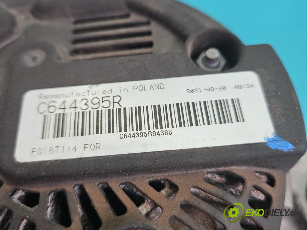 Ford Mondeo Mk5 2014-2022 2.0 tdci 150 HP automatic 110 kW 1997 cm3 5- Alternator  (Alternátor)