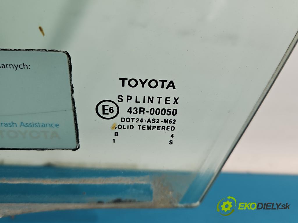 Toyota Avensis II T25 2003-2008 2.0 D4D 116 HP manual 85 kW 1995 cm3 5- sklo dvere predné ľavé