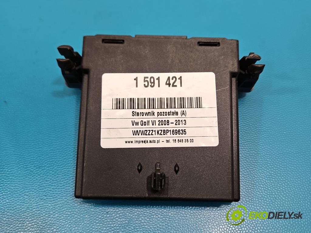 Vw Golf VI 2008-2013 1.2 TSI 105 HP manual 77 kW 1197 cm3 5- riadiaca jednotka ostatné 7N0907530C