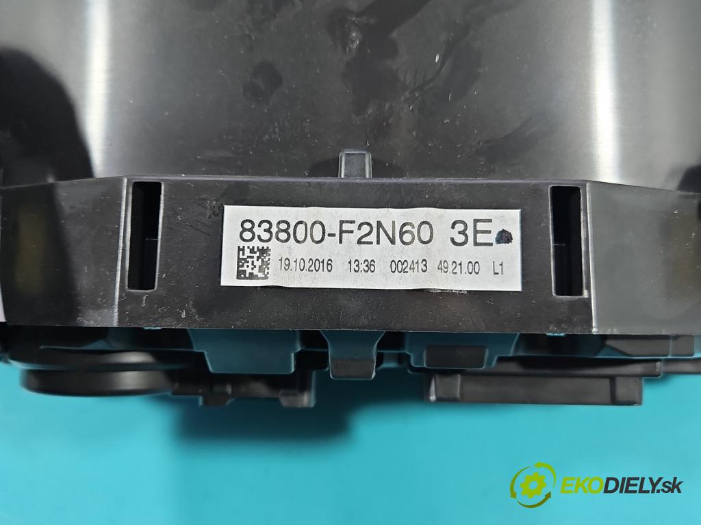 Toyota Corolla E16/E18  2013-2019 1.3 16V 99 HP manual 73 kW 1329 cm3 4- prístrojovka/ budíky 83800-F2N60 (Prístrojová doska)