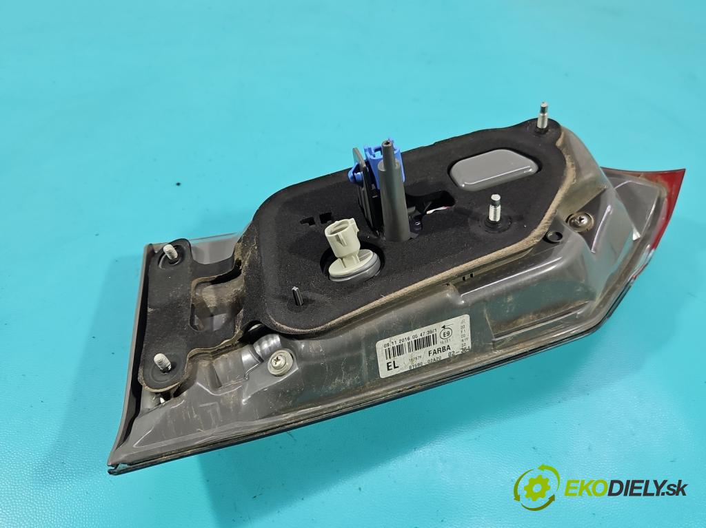Toyota Corolla E16/E18  2013-2019 1.3 16V 99 HP manual 73 kW 1329 cm3 4- svetlo / reflektor zadné ľavé 81590-02A20 (Kľučka dverí ostatné)