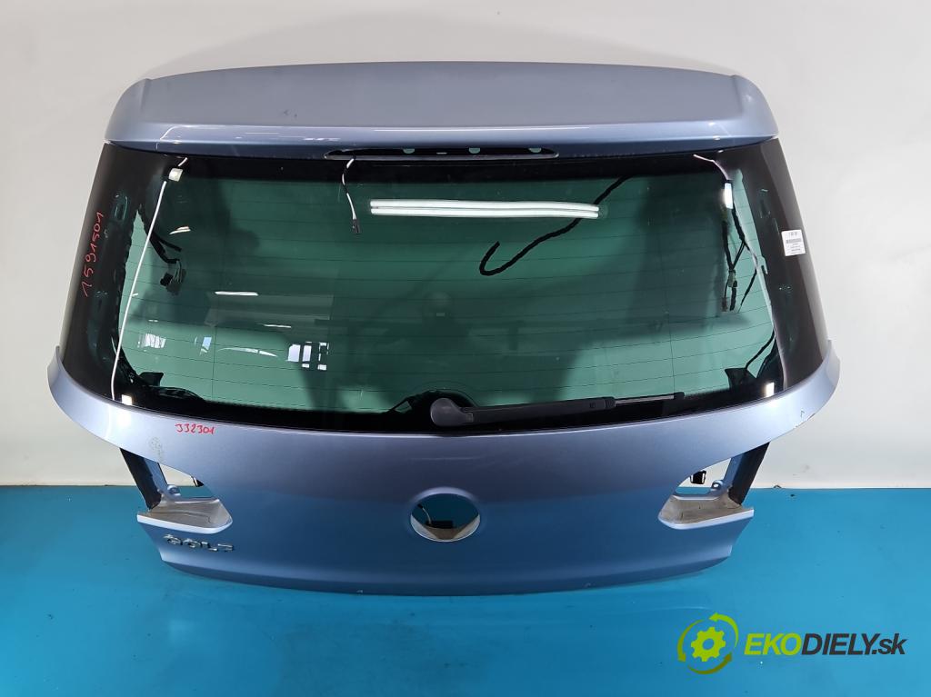 Vw Golf VI 2008-2013 1.2 TSI 105 HP manual 77 kW 1197 cm3 5- zadna kufor  (Kapota zadná (kufor))