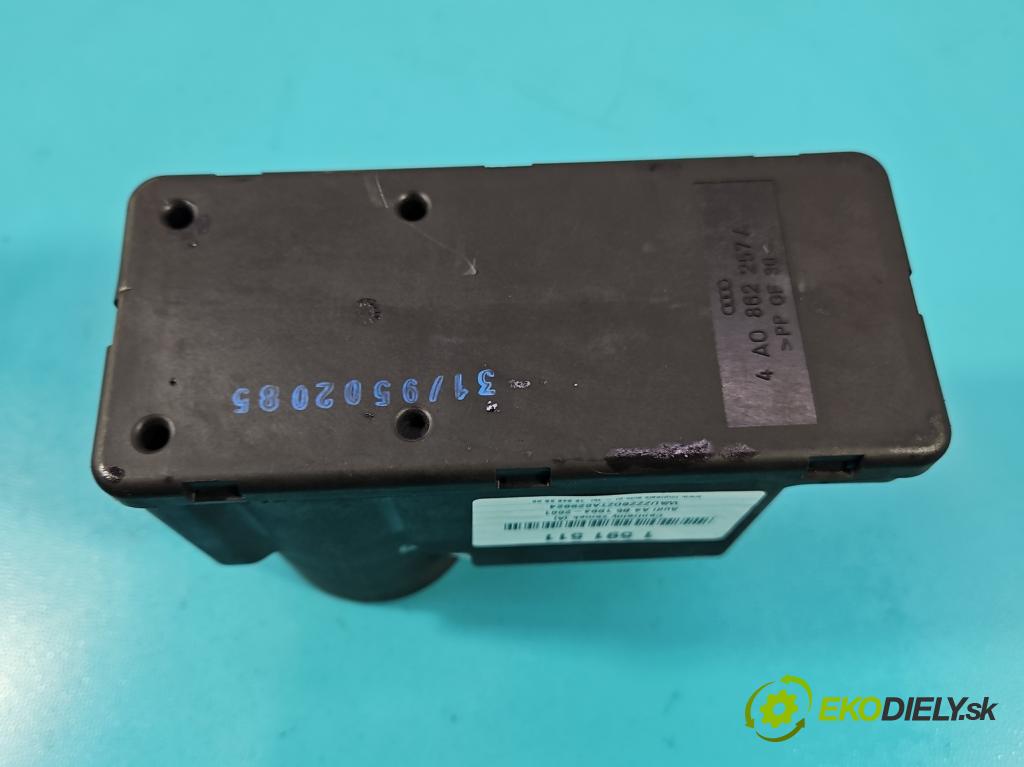 Audi A4 B5 1994-2001 1.9 tdi 90 HP manual 66 kW 1896 cm3 4- Centrální: zámek: 4A0862257A