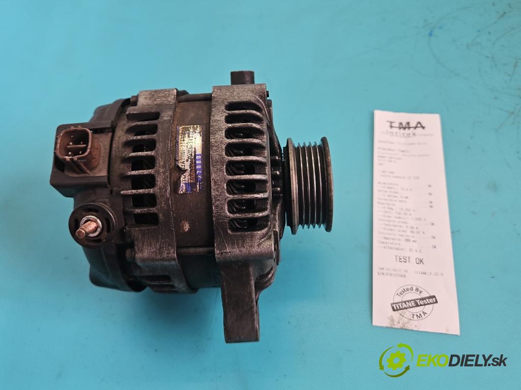 Toyota Avensis II T25 2003-2008 2.0 D4D 116 hp manual 85 kW 1995 cm3 5- Alternator 27060-27090 (Alternátor)
