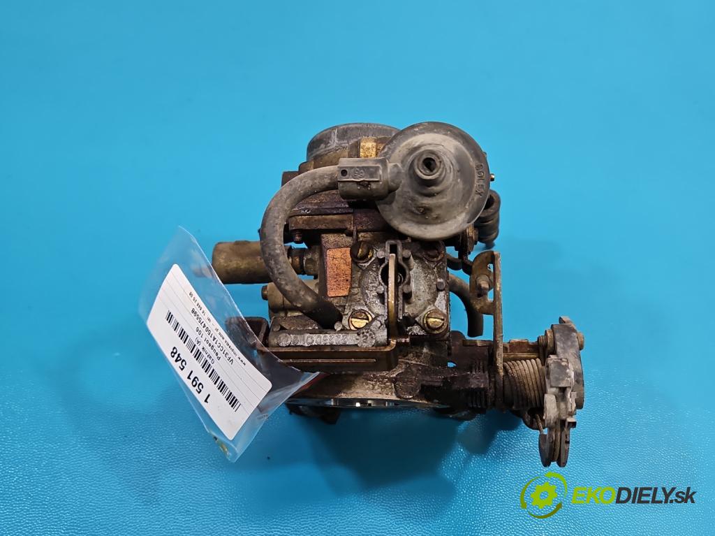 Peugeot 106 1.0 plyn: 45KM manual 33 kW 954 cm3 3- Karburátor 222800010