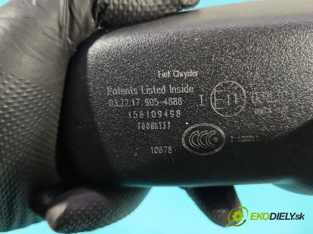 Alfa romeo Stelvio 2016- 2.0 T 280KM: automatic 206 kW 1995 cm3 5- zrkadlo uvnitř: 156109498 (Spätné zrkadlo vnútorné)